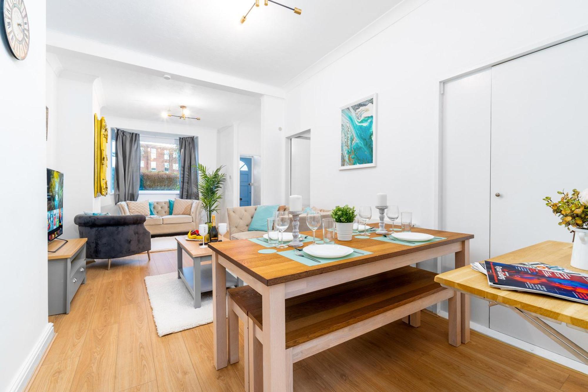 Luxury 3 Bedroom House - Harborne - Parking - Garden - Wifi & Netflix 122G Birmingam Exterior foto